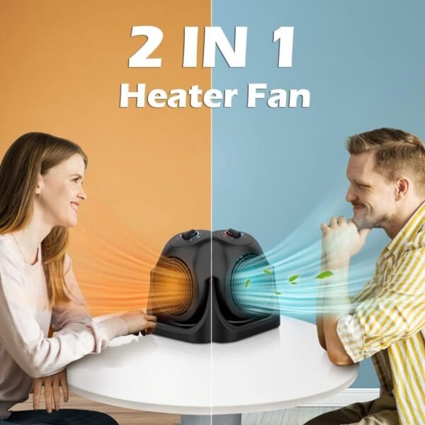 LifePlus 2 in 1 Heater Fan Combo - Image 2