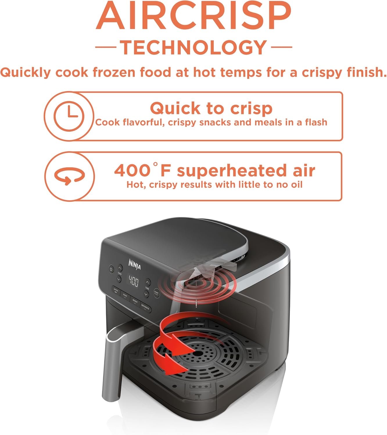 Ninja Air Fryer Pro 4-in-1 with 5 QT Capacity