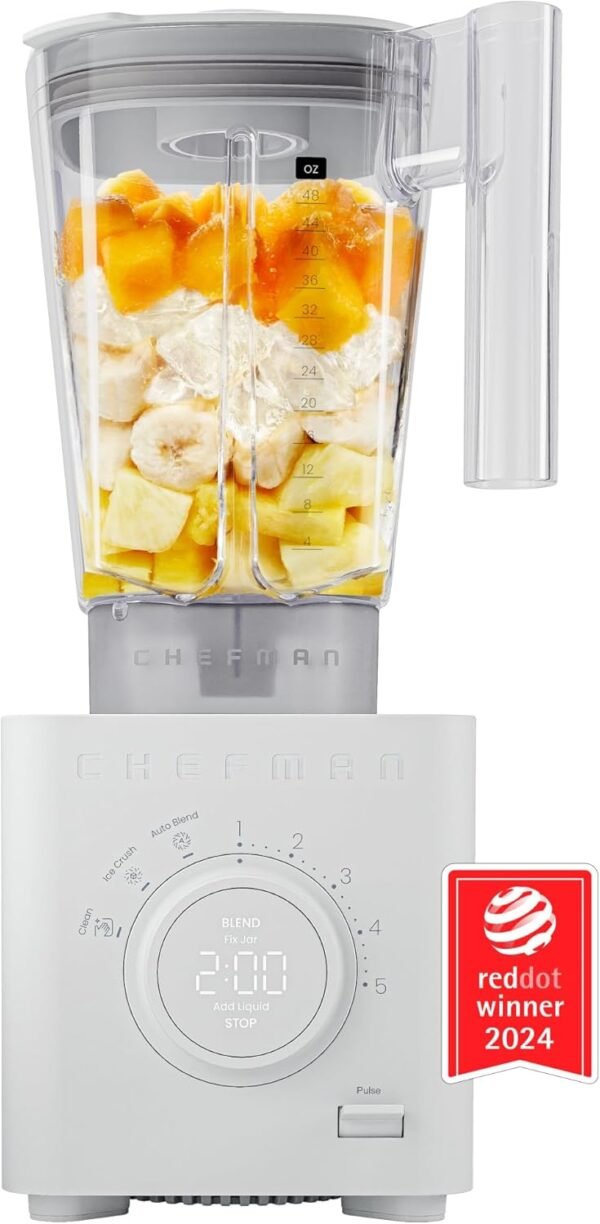 Chefman Obliterator 48 oz Countertop Blender for Smoothies - Image 3